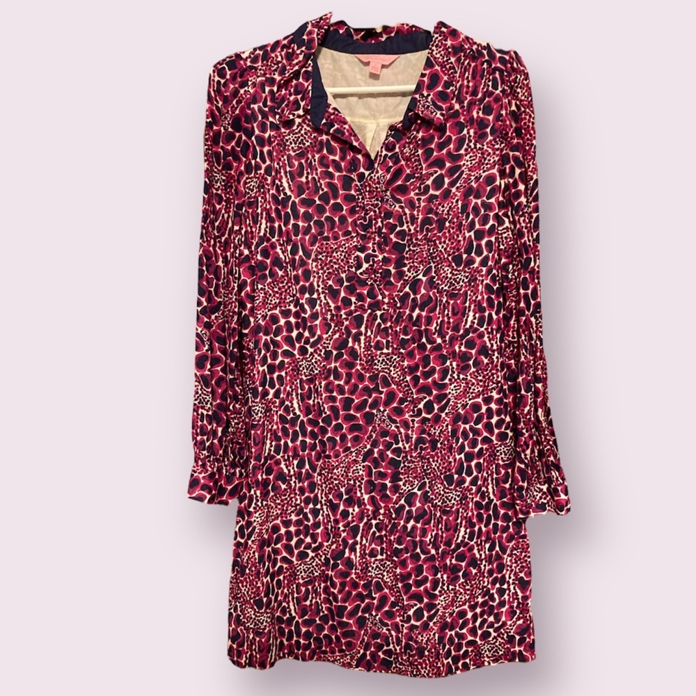 Giraffe print Lilly Pulitzer dress